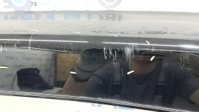 Губа заднего бампера Honda Accord 23-26 Ex-L, Touring, черный глянец, царапины, надломаны крепления