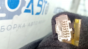 Подушка заднего ряда сидений Honda Accord 23-26 кожа черная, перфорация, подогрев, замята
