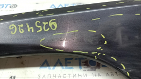 Порог правый Honda Accord 16-17 графит, царапины, надломаны крепления