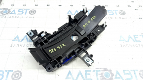 Capac schimbător de viteze hibrid Honda Accord 13-17, tip 1, negru, lucios, cu crom, cu buton SPORT, zgârieturi