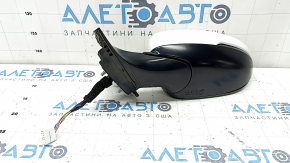 Зеркало боковое левое в сборе Honda Accord 23-26 8 пинов, поворотник, подогрев, BSM, белое, потерто