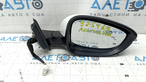 Ansamblu oglindă laterală dreapta Honda Accord 23-6 pini, semnalizare, încălzită, albă, îndoită