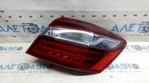 Фонарь внешний крыло правый Honda Accord 16-17 hybrid, рест, LED, треснут корпус, сломано крепление