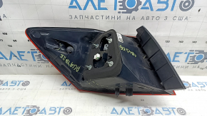 Фонарь внешний крыло правый Honda Accord 16-17 hybrid, рест, LED, треснут корпус, сломано крепление