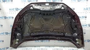 Капот голый Ford Edge 19-24 сталь, бордовый R3, царапина, коррозия