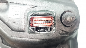 Зеркало боковое правое в сборе Ford Edge 19-24 12 пинов, поворотник, подсветка, подогрев, BSM, бордовое, царапины на стекле