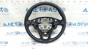 Руль голый Ford Edge 15-24 кожа черная, без подогрева, потерт