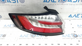 Фонарь внешний крыло левый Ford Edge 19-24 рест Titanium, ST, царапины