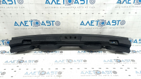Накладка проема багажника Ford Edge 15-24 черная, царапины, сломаны крепления