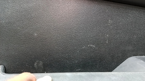 Ornamente panou ușă stânga față Kia Sportage 23-25, negru, cotieră plastic negru, inserție gri închis, zgârieturi