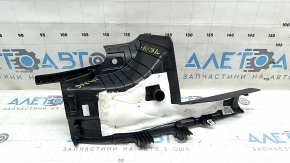 Накладка порога внутренняя задняя левая Kia Sportage 23-26 HEV черная, потерта