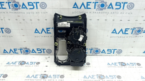 Ornamente negre pentru consola centrală cu suport pentru pahare pentru Ford Edge 19-21, fără senzori de parcare, zgârieturi
