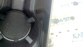 Ornamente negre pentru consola centrală cu suport pentru pahare pentru Ford Edge 19-21, fără senzori de parcare, zgârieturi