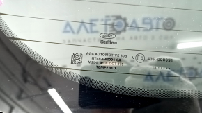 Дверь багажника голая со стеклом Ford Edge 19-24 тонировка, бордовый R3, тычка