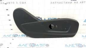 Ornamente scaun pasager dreapta pentru Ford Edge 15-24, negru, electric, tip 2