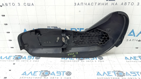 Накладка пассажирского сидения боковая правая Ford Edge 15-24 черная, под электро, тип 2