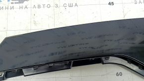 Накладка двери боковая задняя левая Ford Edge 15-24 задняя, черный глянец, царапины, в клее