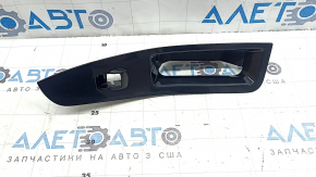 Накладка управления стеклоподъемником задним правым Ford Edge 15-24 черный глянец