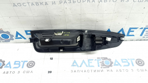 Накладка управления стеклоподъемником задним правым Ford Edge 15-24 черный глянец