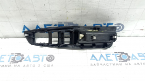 Накладка управления стеклоподъемником передним левым Ford Edge 15-24 черный глянец