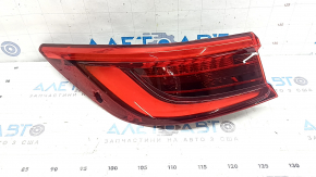 Geam spart lampa aripă exterioară stânga Infiniti QX50 19-25
