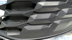 Решетка радиатора grill в сборе Kia Sportage 23-25 структура, треснута, отсутствуют фрагменты