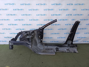 Четверть передняя правая Honda Civic X FC 16-21 черная, отпилена, с центральной стойкой
