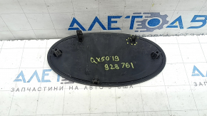 Эмблема решетки радиатора grill Infiniti QX50 19-25 под дистроник, песок, сломаны крепления