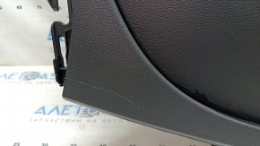 Торпедо передняя панель с AIRBAG Kia Sportage 23-25 черная, с каркасом, царапины