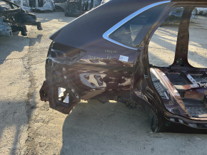 Четверть крыло задняя правая Ford Edge 15-24 на кузове, бордовая, ржавая, вмятинка