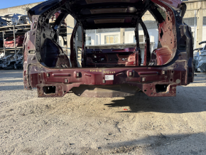Задняя панель Ford Edge 15-24 2 части, на кузове, бордовая