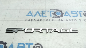 Эмблема надпись SPORTAGE двери багажника Kia Sportage 23-26
