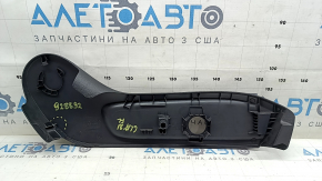Накладка водительского сиденья левая Mercedes H247 GLA 20-26 черная, под управление поясничным подпором, царапины, повреждено крепление