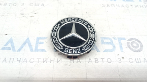 Центральный колпачок на диск Mercedes H247 GLA 20-26 черный 74,5/70мм
