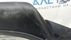 Губа переднего бампера Infiniti QX50 19-25 структура, царапины, примята, надорвана
