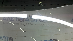 Capac portbagaj fumuriu Infiniti QX50 19-25 cu sticlă, argintiu K23, cu mulaje, eleron și ornamente