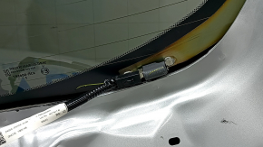 Capac portbagaj fumuriu Infiniti QX50 19-25 cu sticlă, argintiu K23, cu mulaje, eleron și ornamente