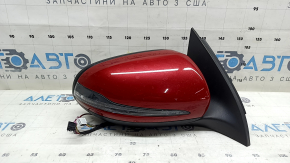 Зеркало боковое правое в сборе Mercedes H247 GLA 20-26 8+7+1 пин, поворотник, подогрев, память, BSM, автоскладывание, красное