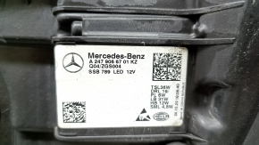 Фара передняя левая в сборе Mercedes H247 GLA 20-23 LED с уплотнителем, царапины