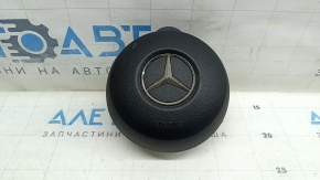 Подушка безопасности airbag в руль водительская Mercedes H247 GLA 20-23 черная, потерта