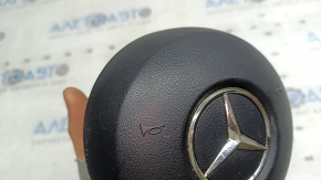 Подушка безопасности airbag в руль водительская Mercedes H247 GLA 20-23 черная, потерта