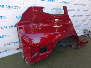 Четверть крыло задняя правая Toyota Highlander 20-26 под BSM красный 3T3, отпилена, тычки