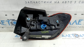 Фонарь внешний крыло левый Mercedes H247 GLA 20-23 LED, нет фрагмента стекла, треснуто стекло