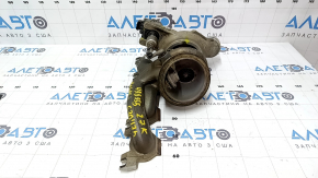 Турбина в сборе с коллектором BMW 5 G30 17-20 2.0T, 530e hybrid, 27к, клин, повреждение водой