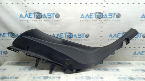 Ornament prag ușă, interior spate stânga, Mercedes H247 GLA 20-26, negru, cu dop, uzat