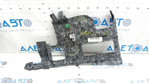 Ornamente negre pentru bord, partea inferioară a spațiului pentru picioare al șoferului, Jeep Grand Cherokee WK2 14-22, pliate