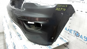 Bara față neaderentă, partea superioară, sub Jeep Grand Cherokee WK2 17-22, pentru senzori de parcare și asistență la parcare, grafit, găuri nestandard, lovituri