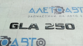 Эмблема надпись GLA 250 двери багажника Mercedes H247 GLA 20-26