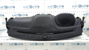 Торпедо передняя панель с AIRBAG Jeep Grand Cherokee WK2 14-22 черная, трещины, нет фрагмента