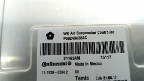 Air suspension controller Jeep Grand Cherokee 16-22